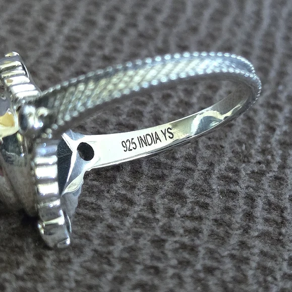 Shivam Blue🩵 Topaz Rhombus Ring💍 - NWT - Picture 6 of 16